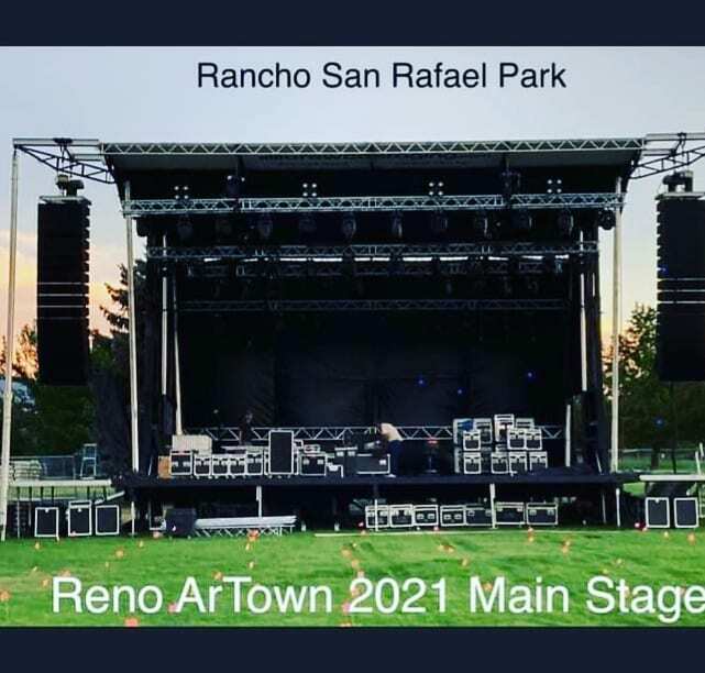 @renoisartown is not messing around! Check out your stage #Xville 🤩 
We will be broadcasting live for opening night THIS Thursday 7/1 with <a href="/hotsardines/">The Hot Sardines</a> 🤩
Hanging out for closing night too 7/31 with a whole bunch of awesome in between 
Get your tix now! Let's get this party s…