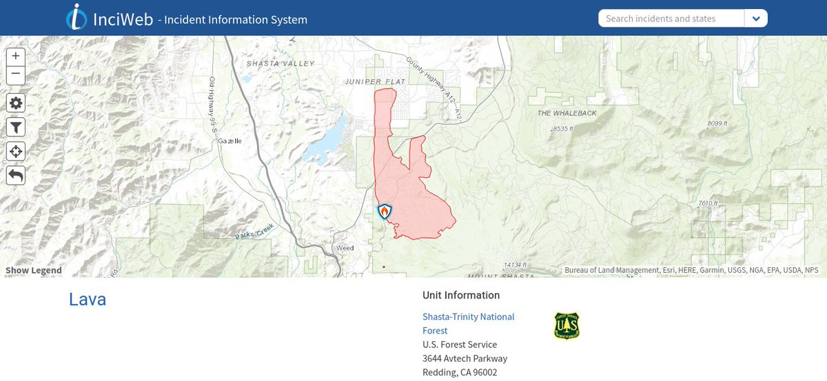 ikluft's tweet photo. #LavaFire north of Mount Shasta expanded to over 13,000 acres in hot/dry/windy #weather. Last map update shows crews have kept it out of Lake Shastina town. https://t.co/JwysVNB1I1 #CAfires #CAwx https://t.co/PGnV6BEhOE