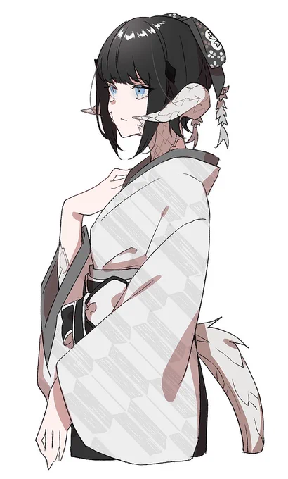黒髪アウラちゃん 