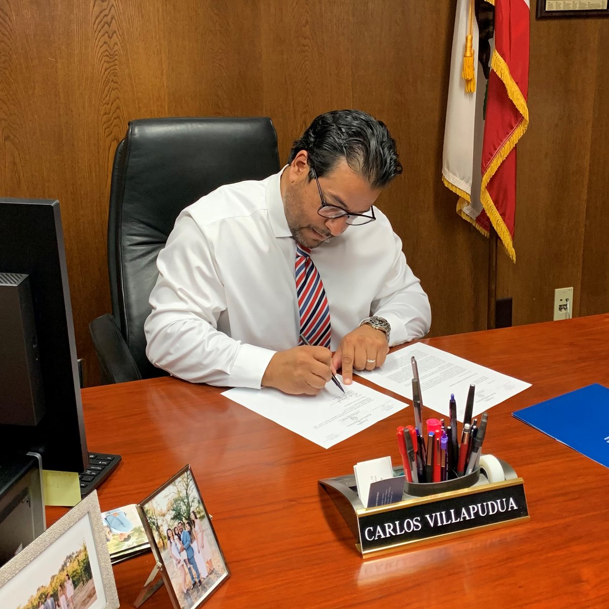 AsmVillapudua's tweet photo. I sent this letter to the Governor last week requesting his signature on my #AB336. Last night, it became my first bill - and the first of any freshman legislator - to get signed into law. https://t.co/E9qZZOKa4v