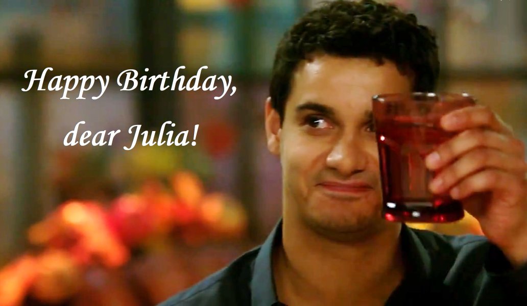<a href="/BunnyAndDoc/">Julia #SaveScorpion</a> Happy Birthday, dear Julia!