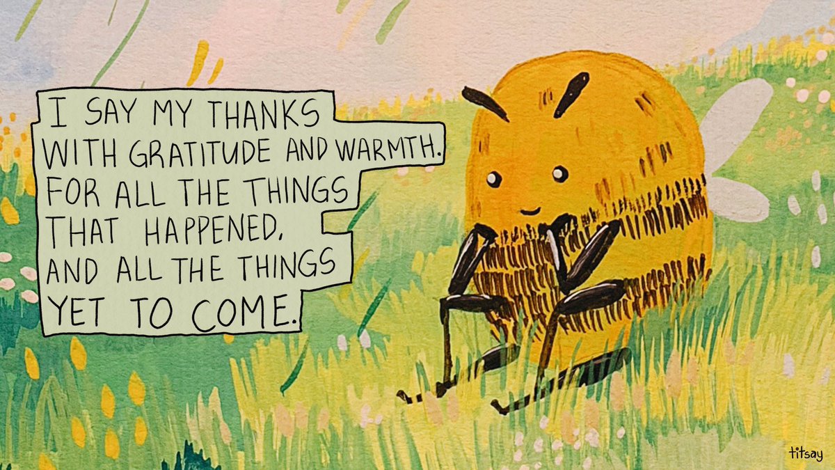 sometimes i forget to take time to pause, reflect and say thanks