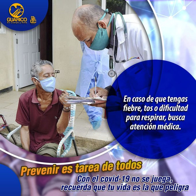 Gob_Guarico's tweet photo. #TipsPreventivos🗣 Si presentas síntomas asociados al covid-19 acude al centro de salud más cercano, no te descuides 

#Guárico
#BolívarLlegaACaracas
#EnCuerpoYAlmaPorGuárico https://t.co/OnUwexUsUt
