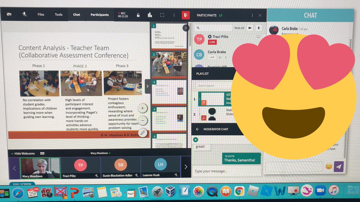 The <a href="/ELN_ISTE/">Early Learning Network - ISTE</a> playground is happening now! We are learning about playful robotics 🤖, inclusive play 👧🏼 👦🏻 and incorporating tech 👩🏼‍💻 into early education. #ISTELittleLearners #ISTELive