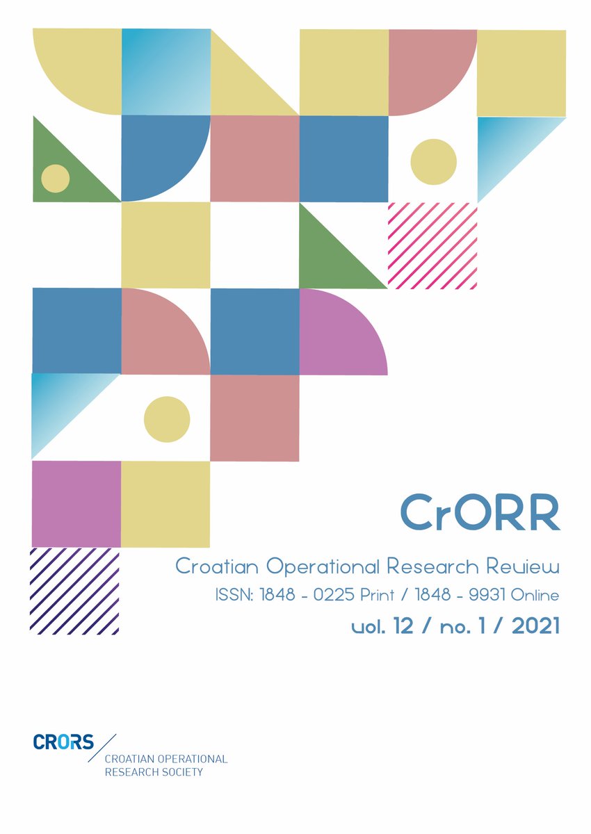 CrorsHdoi's tweet photo. #crorr Volume 12, number 1 is published! https://t.co/yenxGQ6w1F #hdoi #crorr #operational #research #or #journal #online #published https://t.co/JBaI73dPes