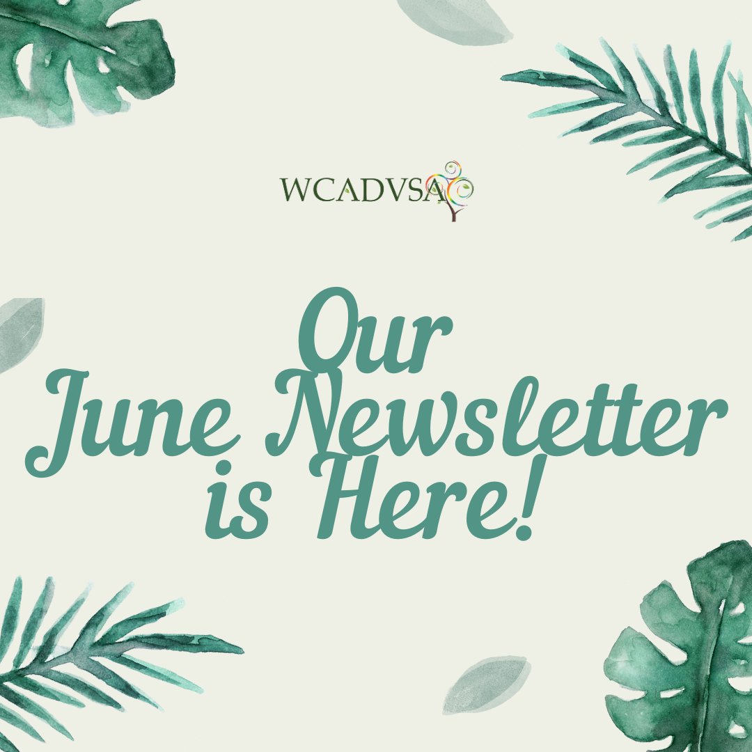 WCADVSA's tweet image. See what's happening at the WCADVSA by checking out this quarter's newsletter here:

conta.cc/3y5aVwL