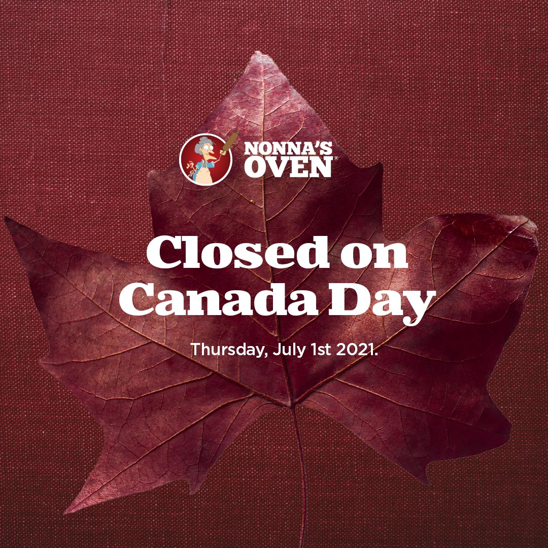 This year we will be closed for Canada Day. We wish everyone a safe and happy holiday and we will see you on the 2nd.