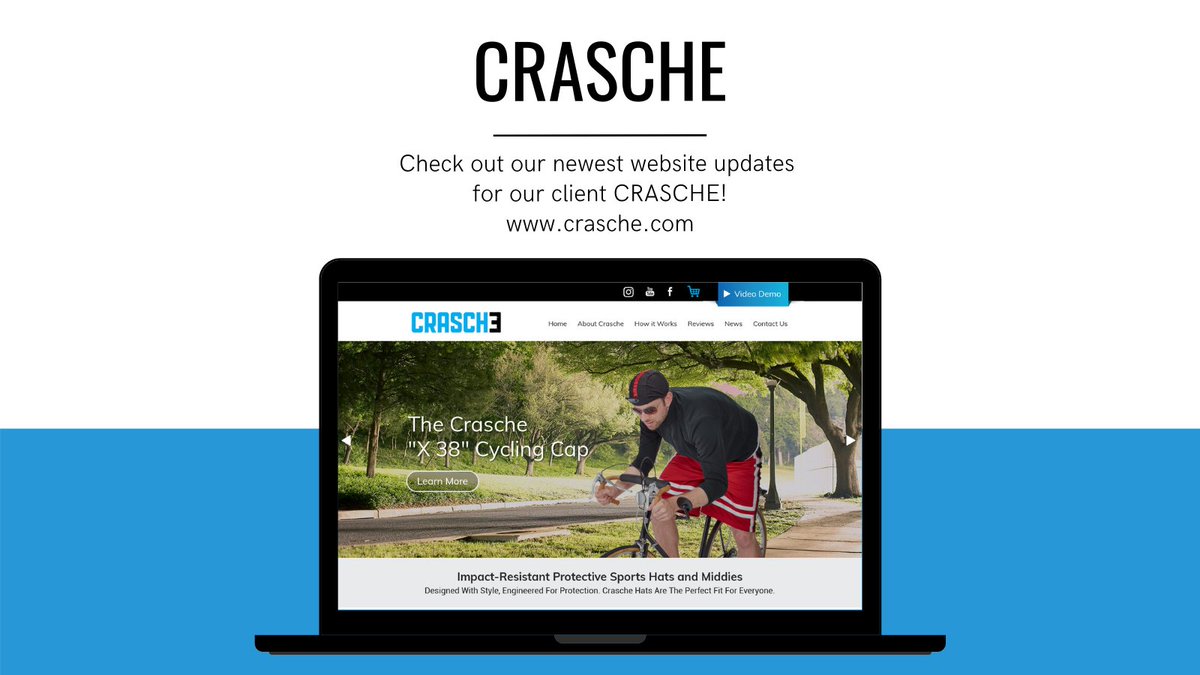 ThePRMG's tweet photo. This is a website we recently designed for our client, Crasche.

To see the full site visit https://t.co/BlYeFNEopu.

Even when your business is closed, your website is open.

To learn more about our web design services visit https://t.co/ssQPIr05ZJ.

#PRMG #web #websitedesign https://t.co/8KQORWok7p