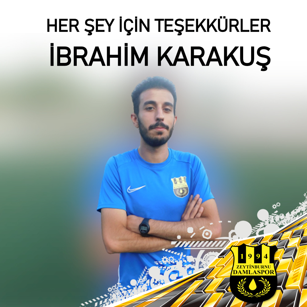 Damlaspor çatısı altında antrenörlük yapan İbrahim Karakuş ile ortak karar sonucu yollarımızı ayırmış bulunuyoruz.

Emeklerinden dolayı kendisine teşekkür ediyoruz.