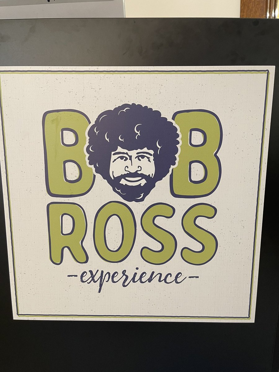 Guess where I’m filming today? In the SAME room Bob Ross filmed for years! 😱 Seriously, this Museum and former studio space is so amazing. Can’t believe I am finally filming an episode on Bob Ross!!🙌👏
***Fun Fact- Bob built his own easels out of step ladders. <a href="/BobRossOfficial/">Bob Ross Official</a>