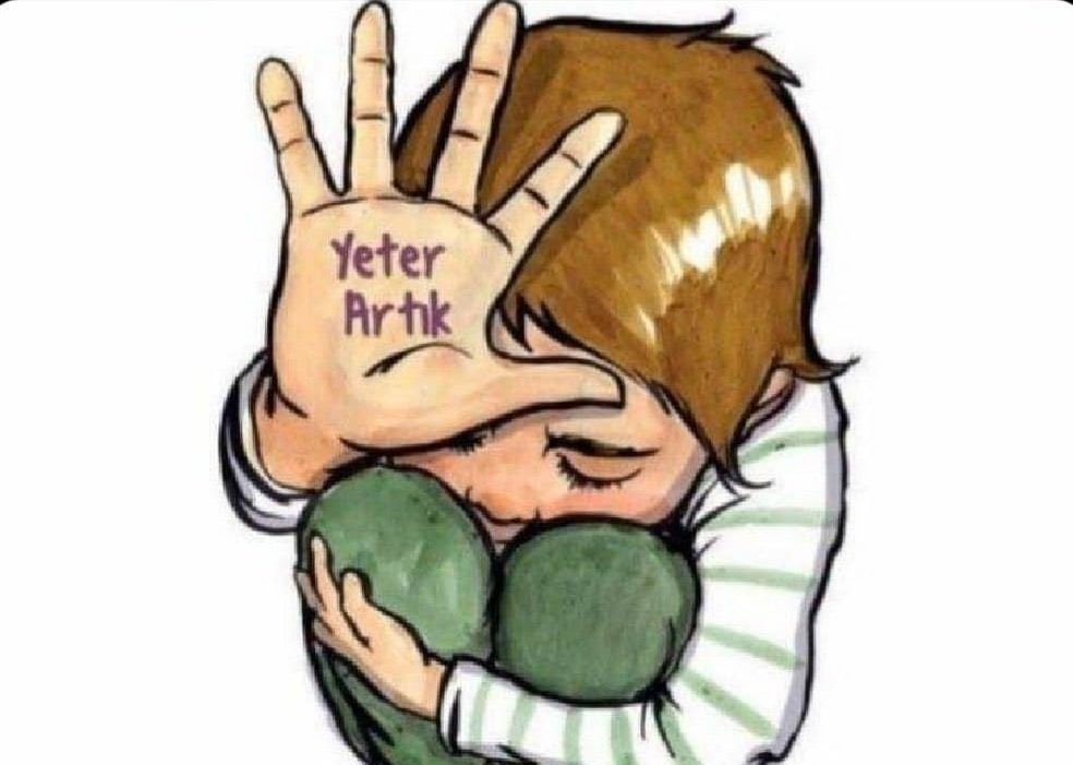 Bir çocuk hayalleri yerine 
öz annesi tarafından karartılan yarınlarını çiziyorsa; 

Kopsun kıyamet..!

#ELMALIDAVASI