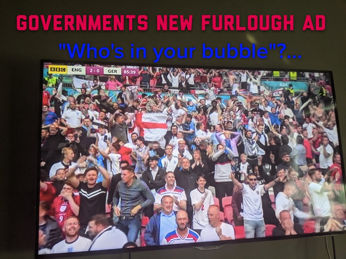 We break this #celebration to bring you a message from the #government #Covid19UK "Covids Coming home, it's coming home"...... #EnglandvGermany #Euros2021