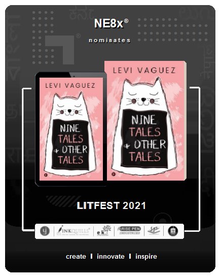 Happy to announce that my book, Nine Tales and Other Tales" has been nominated by <a href="/NE8xOfficial/">NE8x</a> as a part of their LITFEST 2021.

A really proud moment for me.