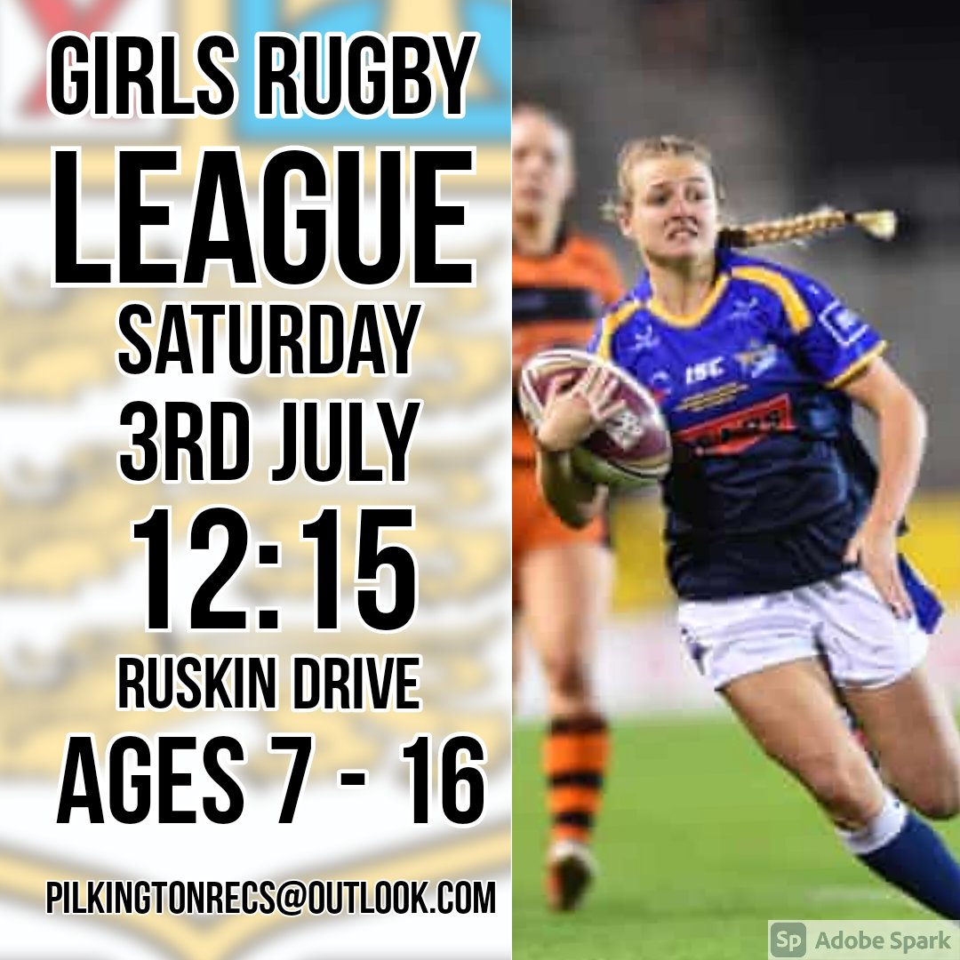 PilksRecsARLFC's tweet photo. Here comes the Girls!!

Starting Saturday, our girls sessions are open to all girls in school Years 2 - 11.

If you or someone you know is looking for a fun introduction to the sport, then come along and give it a try. 

Start time is 12:15 at Ruskin Drive.

DM for details. https://t.co/4KvQOsKsaL