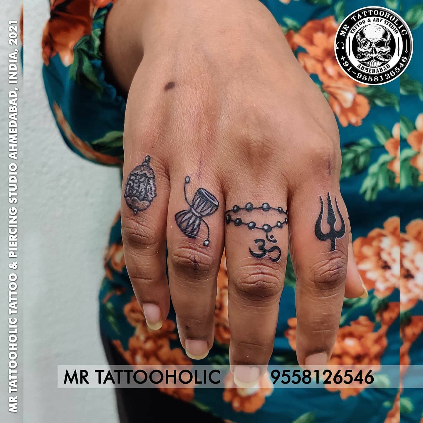 Aliens Tattoo  Amazing Mahadev script tattoo with powerful elements of  shiva Anvesh Gajengi anveshgajengi  has done a beautiful job If you  want a similar tattoo DM us for free consultation   
