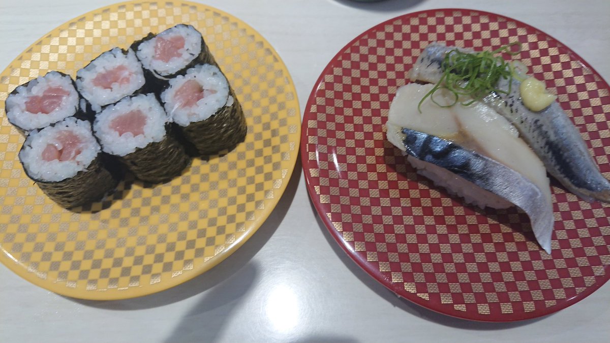 ট ইট র タカハシ 魚べい姫路広畑店のランチ 廻らない回転寿司も人気しています