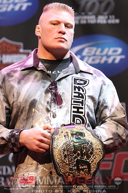 Brock S Load On Twitter Brock Lesnar Was At Ufc 100 Ufc 200 Just Wait He S Coming Back For Ufc 300