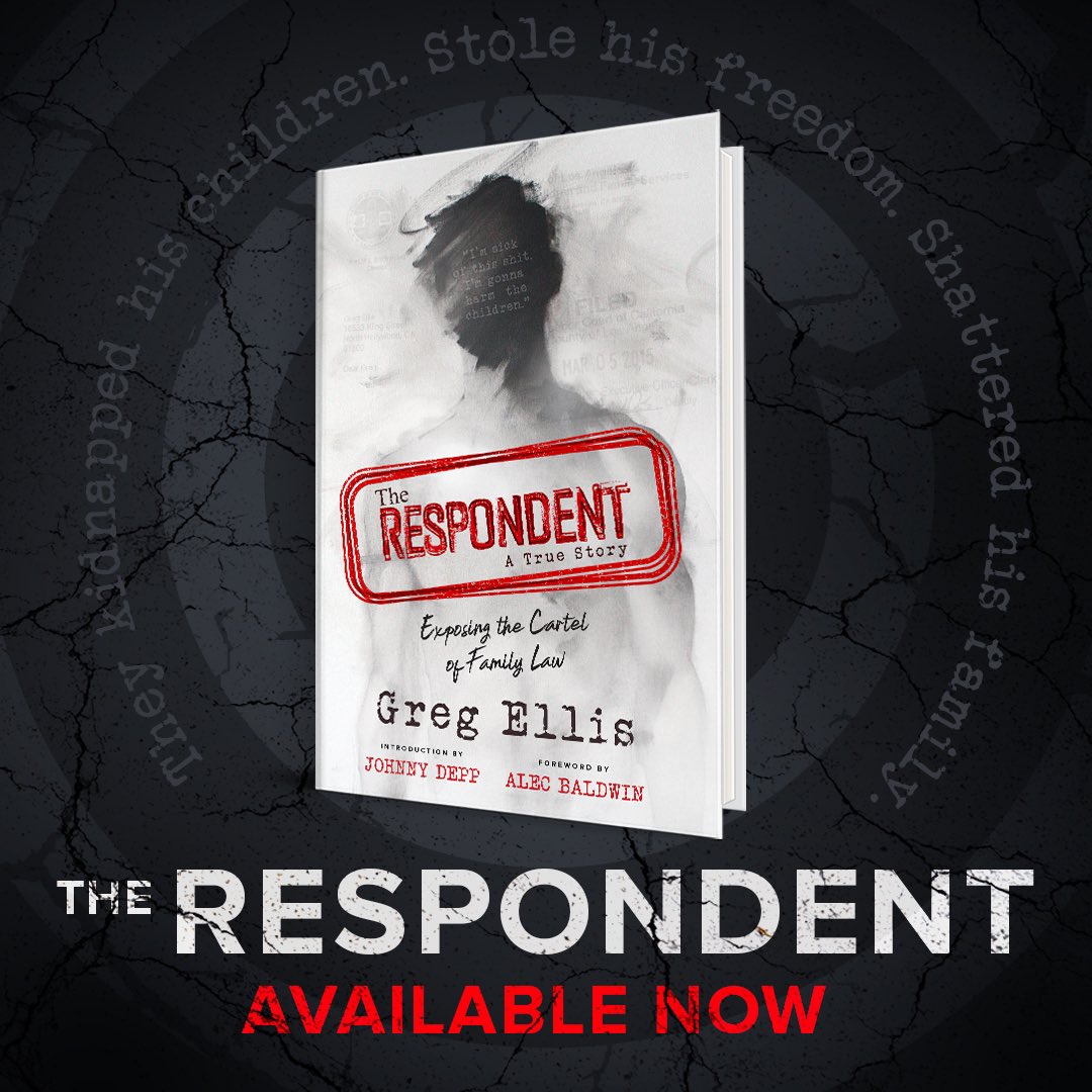 I’m proud to say my new book <a href="/TheRespondent/">The Respondent</a> is released today.🎯

I expose the $60-billion-dollar a year cartel of family law, how they stole my freedom, kidnapped my children, destroyed my family &amp; provide companion advice if you’re stuck in the system.

amzn.to/3o8HgyX