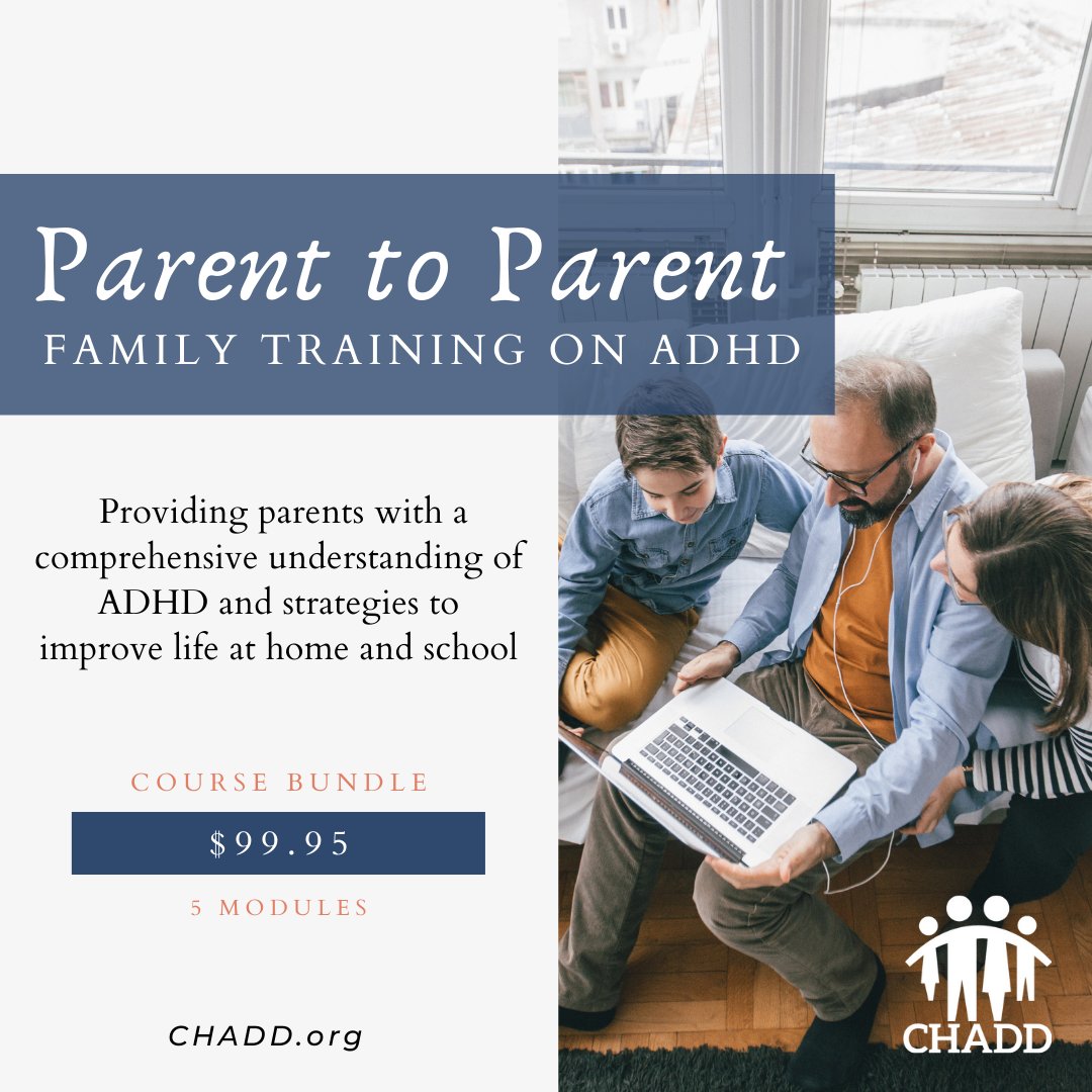 CHADD_ADHD's tweet photo. Learn how to support your child with ADHD with our parent to parent program: https://t.co/TAQ5HFtAKy
#adhd #adhdchild #adhdparent #adhdawareness #adhdcourse #adhdresources https://t.co/OQQIhnQLZJ