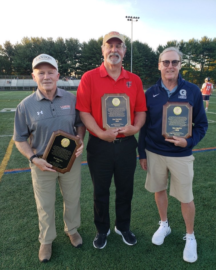 Legends of Spring!
Congratulations to Coach Bordley, Coach Garman, Coach Shriver and Coach White (not pictured) on being inducted into the MSLCA Hall of Fame.  Thank you for your years of service to lacrosse in the State of Maryland.