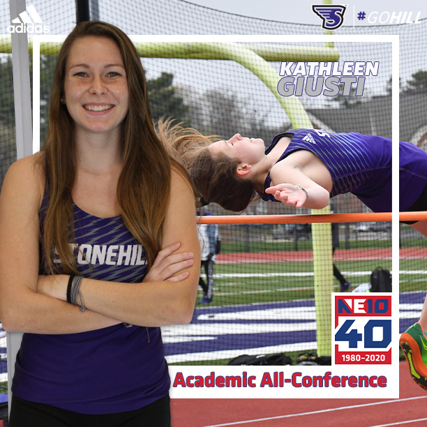 We are so excited to announce 9️⃣ #NE10Embrace40 Spring Academic All-Conference award winners! #GoHill #NCAAD2

➡️ Michel Ange-Siaba 🏃🏽‍♂️
➡️ Ethan Famiano 🏃🏽‍♂️
➡️ Kathleen Giusti 🏃🏻‍♀️
➡️ Sophia Anderle 🏃🏻‍♀️