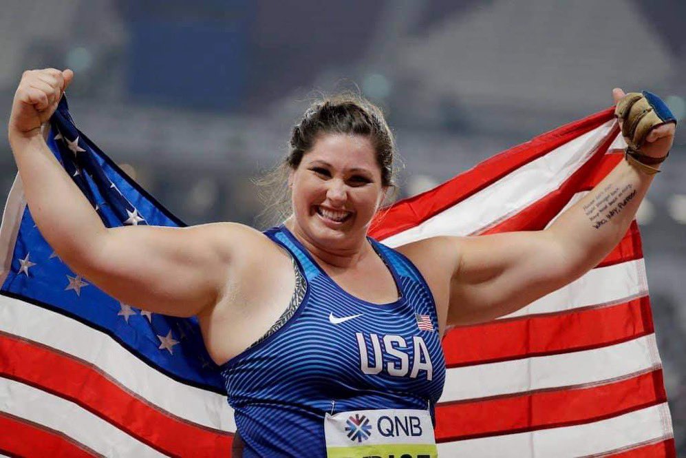 The athlete pictured here is NOT a low life, attention seeking, POS!
She represents the very best our country has to offer!
#OlympicTrials