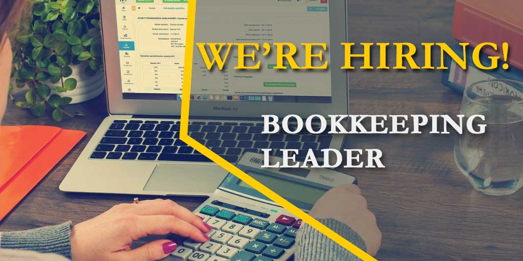 WE'RE HIRING!

Are you ready for something different? 

We need you now, apply here: ow.ly/dutI50Flf1R

#bookkeepers #cloudaccounting #cloudbookkeeper #hiring #virtualaccountant #virtualbookkeeper #cpacanada #cpaalberta #accountingjobs #culturematters