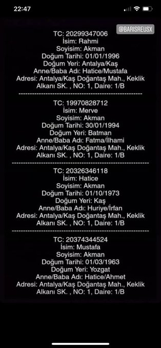 Kendimi ihbar ediyorum! 

Rahmi Akman ve Merve Akman iblisleriyle bir yerde, bir şekilde karşılaşırsam, kırılmadık kemik bırakmayacağım vücutlarında.

#ElmalıDavası

<a href="/EmniyetGM/">Türk Polis Teşkilatı</a>
