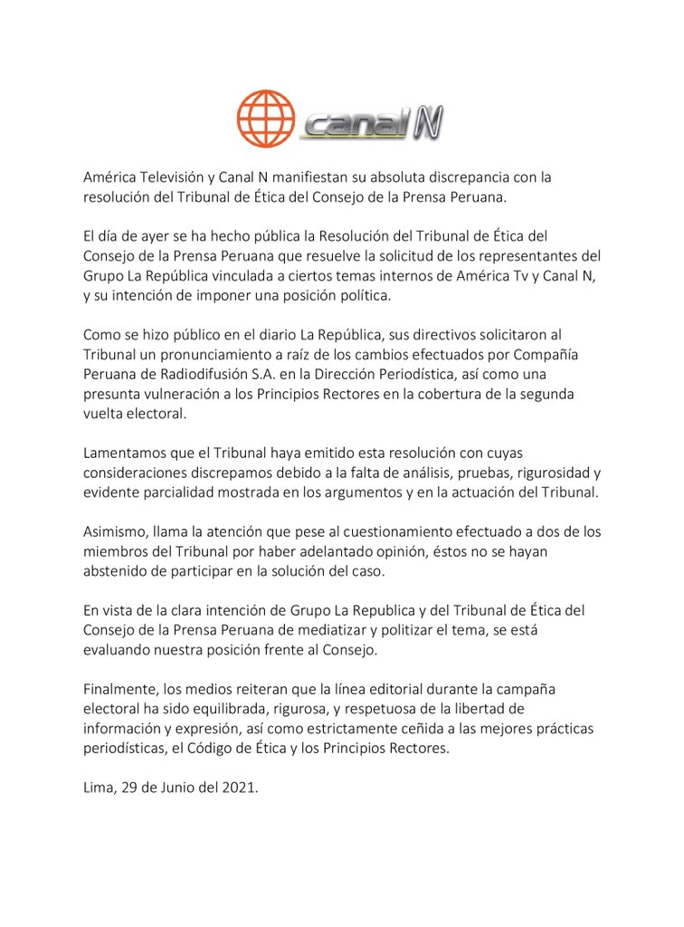 América tweet media