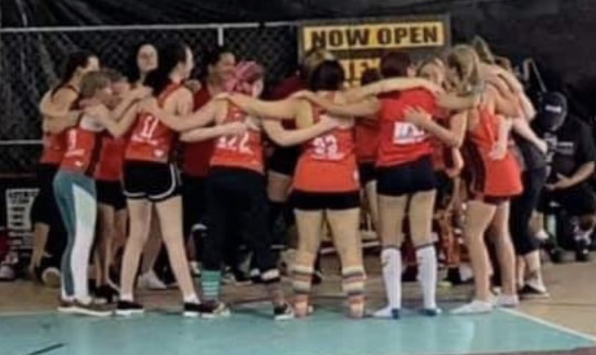 Had a blast playing with the SugarSkulls this past weekend. A special thank you to the parents and neighboring leagues who helped make this happen. 🖤❤ Much derby love! #rollerderby #derby #juniorrollerderby #funtimes #mashup #letsgettogether