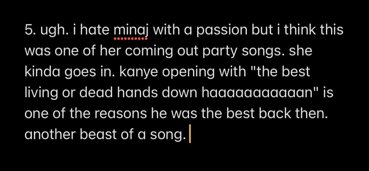 b_slaps_bob's tweet photo. 5. monster - kanye https://t.co/bd5ggf8Tfh
