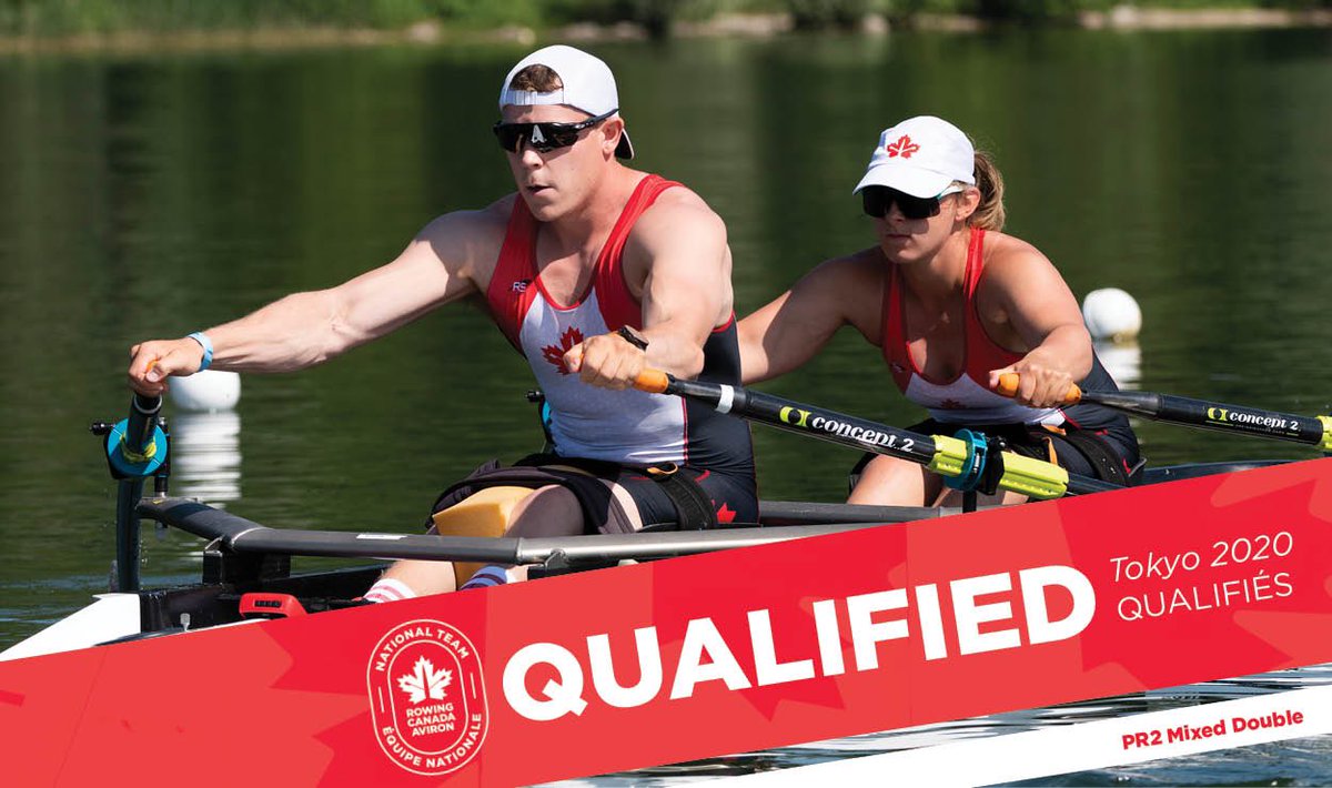Canada just added a dangerous duo to the start line in Tokyo! Jeremy Hall @halljerc and Jessye Brockway just earned <a href="/CDNParalympics/">Canadian Paralympic Team</a> quota spot via <a href="/WorldRowing/">World Rowing</a> bipartite quota allocation and we are PUMPED 🎉 

More: bit.ly/3x5Sx73
#rowtotokyo #tokyo2020