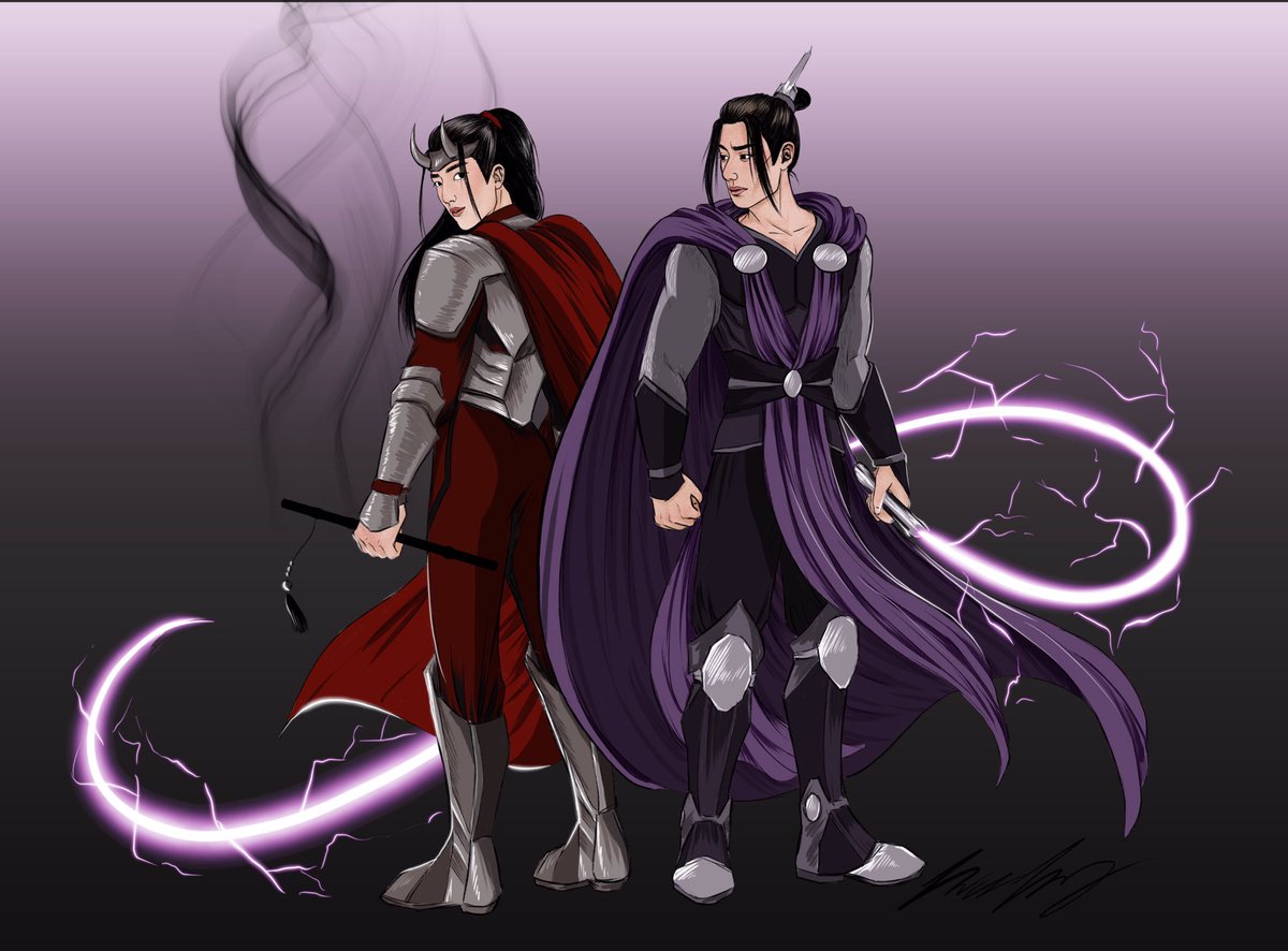 RT @sketchesandish: joining the thor and loki #chengxian comparison club https://t.co/RawS0AnmB6