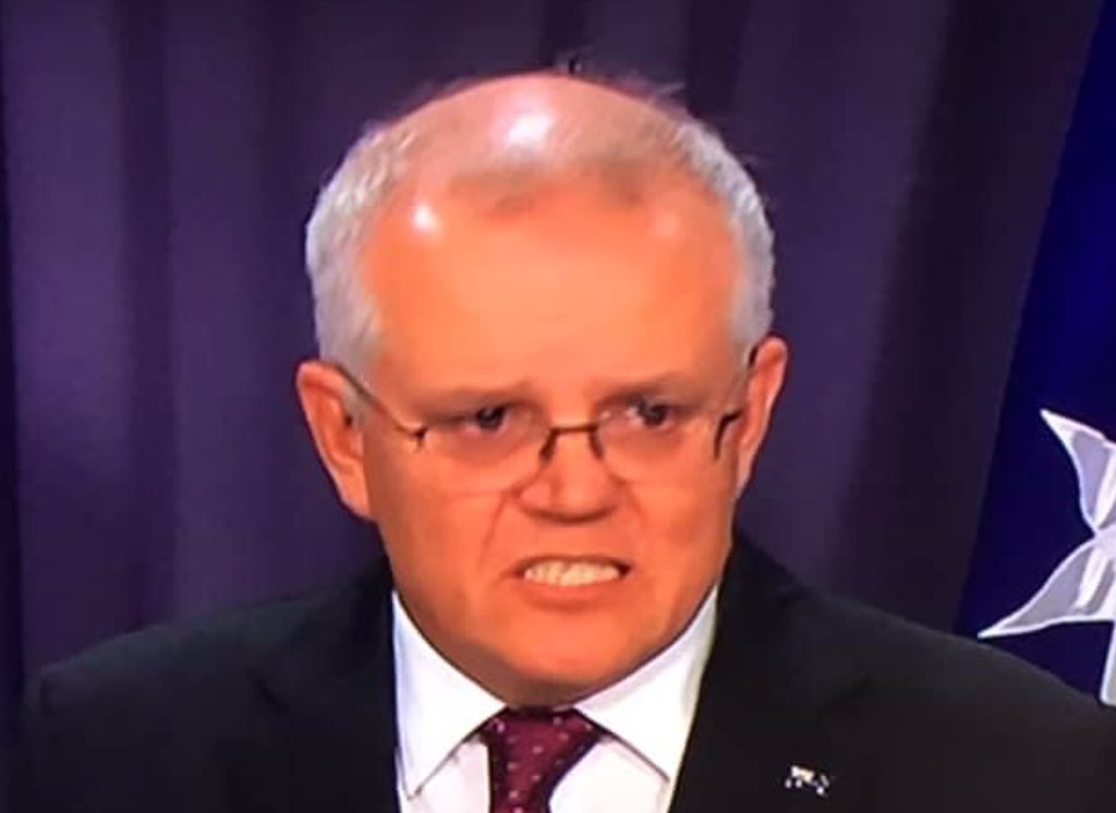 SandyinKatoomba's tweet photo. @DougCameron51 I wouldn’t want to be a Morrison staffer this morning. He’s gonna be SO cranky.
#BrownStandardScotty
#VaccineStrollout https://t.co/diO8T4nCOE
