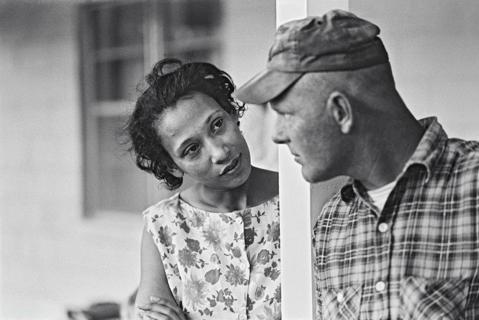 Mildred & Richard Loving, whose marriage, and subsequent court cases, would go on to end all race-based legal restrictions on marriage in the US. (1950s)