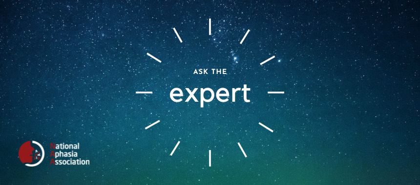 NatAphasiaAssoc's tweet photo. Please join us for our first Ask the Expert webinar on July 22 at 7 pm ET. Click over to submit questions to Dr. Peter Turkeltaub on the role of neurologists in aphasia care.: https://t.co/DujbHgahs9 https://t.co/VUScgZJg7z