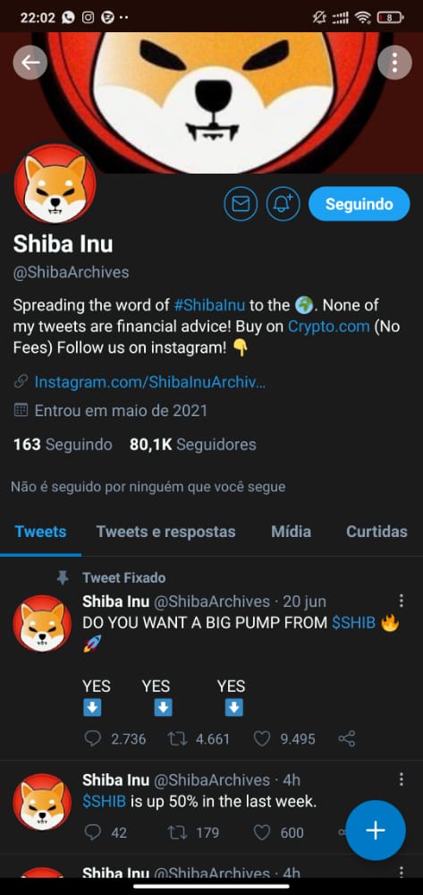 RuanFMendes's tweet photo. @ShibaArchives I completed 3 steps

Trust wallet Shiba inu address :

0xd462A6DDd0371DB9e5311cf610Df4CFAbD2F04eb https://t.co/m3jGUBB6OQ