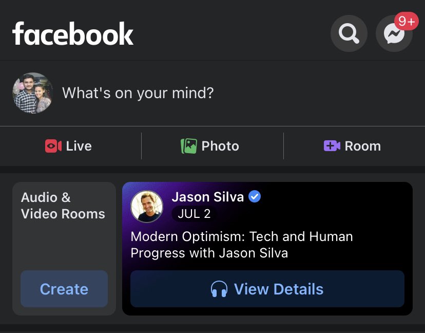 sagarpatel124's tweet photo. If you are wondering, Why @Facebook is stealing ideas? Thatโs what artists do. They canโt be egoistic, Instead they follow iterative model. Bad news for @Clubhouse but when you have giant competitors, Things like this is common nowadays. #StealLikeanArtist #facebookaudio https://t.co/Le1cf9yACO