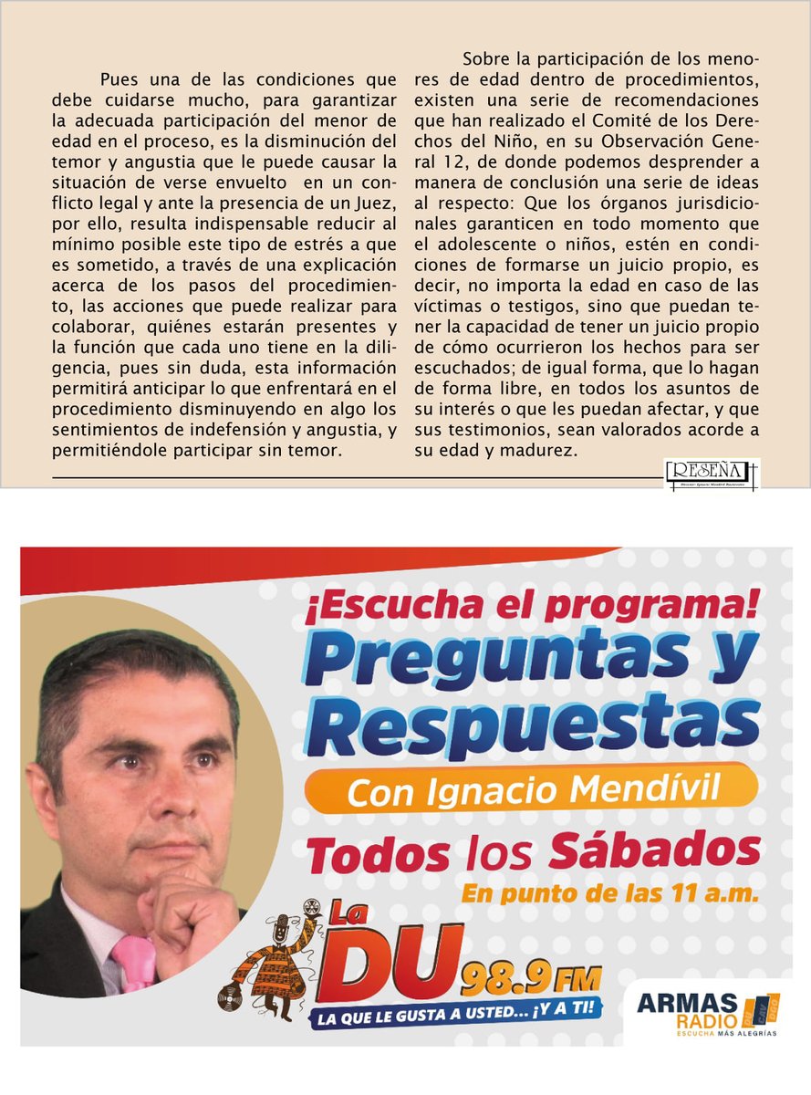 Para los amantes del derecho quien mejor que le lleve de la mano en estos temas tan puntuales que el magistrado <a href="/arf1974/">Alejandro Ramón F.</a> pone en estas líneas y que a los simples mortales nos abre los ojos a temas tan importantes como es la trasparencia.  facebook.com/Revista-Rese%C…