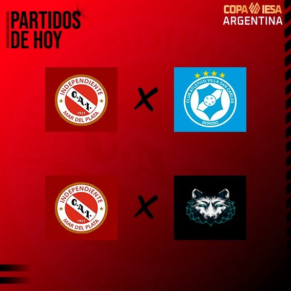Hoy doble fecha en copa argentina de <a href="/IESAFIFAar/">IESA Argentina</a>,a dejar todo en la cancha y dar lo mejor posible.

23:00 vs @VSC_eSPORTS 
23:30 vs Gigantes del Sur

A por el 6/6 hoy.