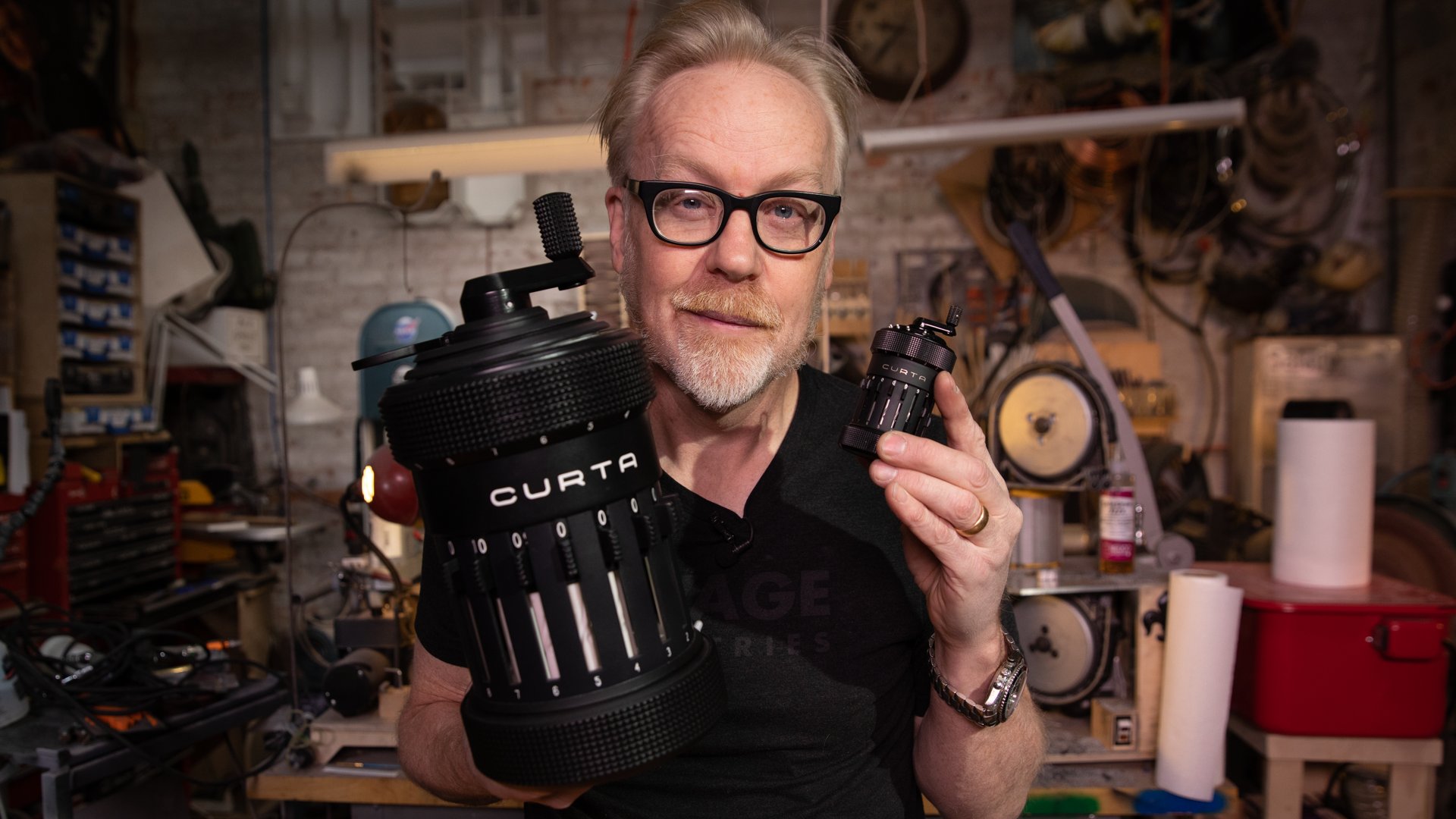 Adam Savage on Twitter: "New #VR episode out today, in which I walk you through the history of analog culminating with my beloved 3D-printed Curta calculator by fabricator @marcuswu! Available on @