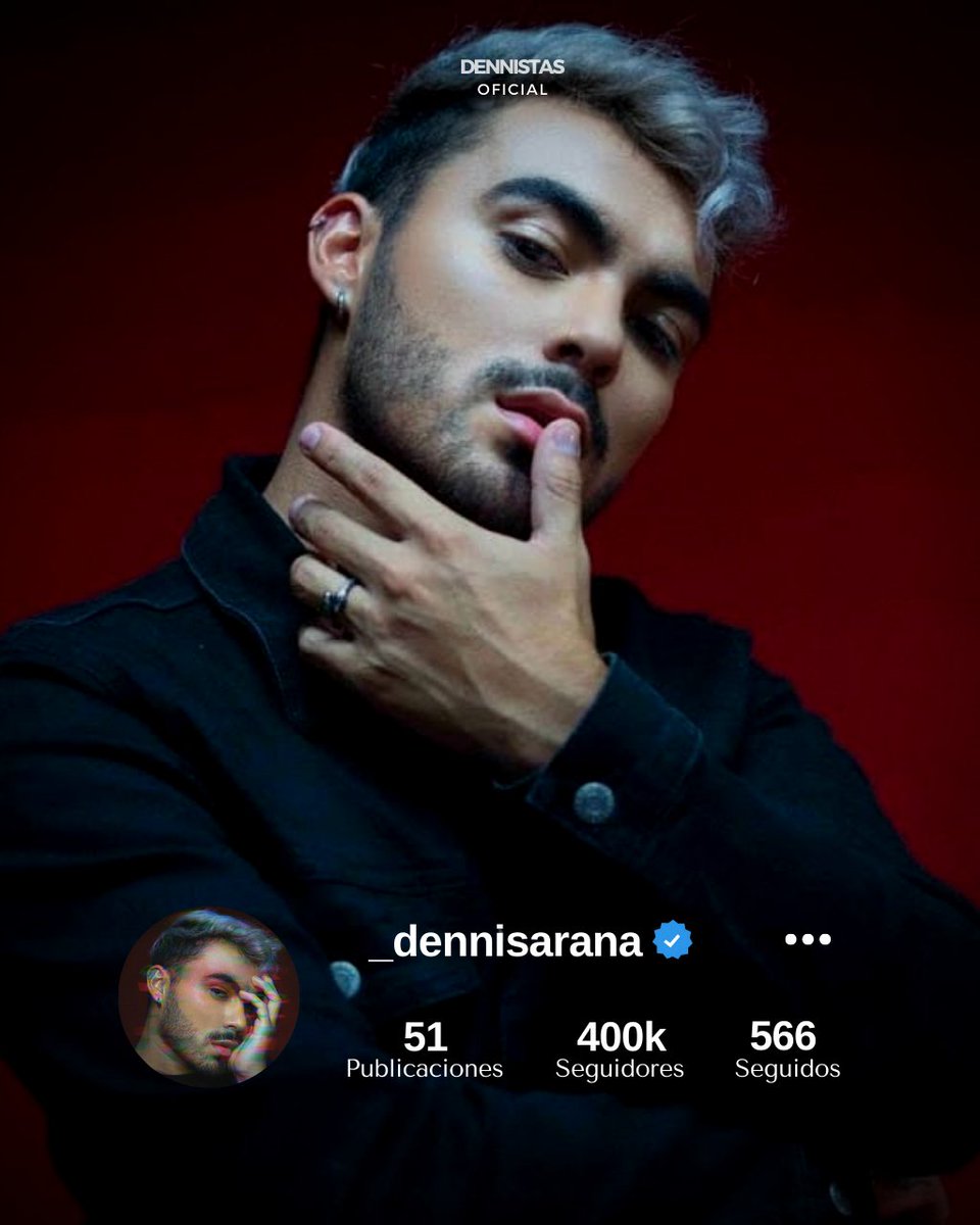 👥| <a href="/_DennisArana/">Dennis Arana</a> alcanza los 400k seguidores en Instagram 💚✨

🔗instagram.com/_dennisarana?u…