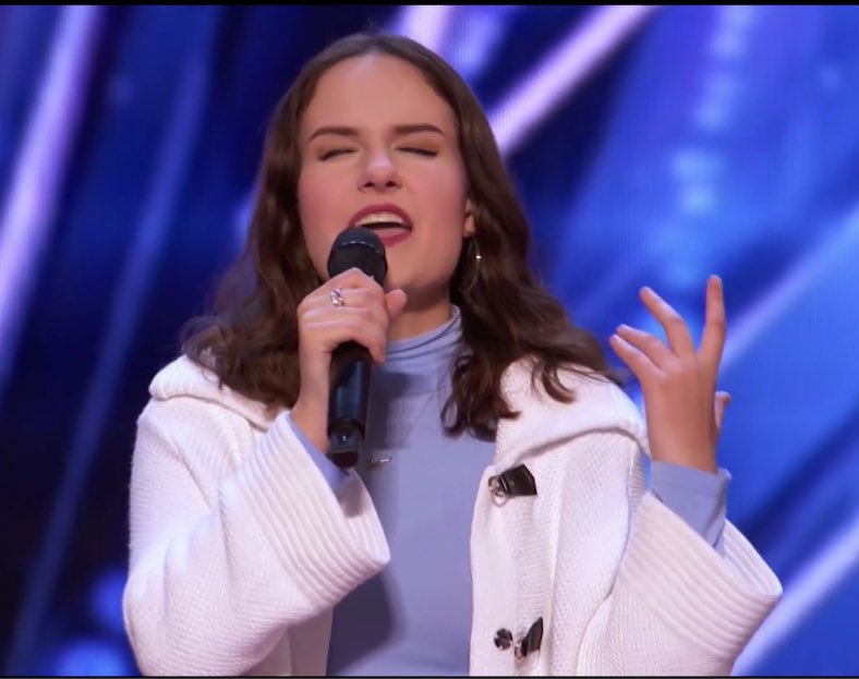 agttimepod's tweet photo. Our second performance this season where we go โInto The Unknownโ from #Frozen2 #AGT #AGTAuditions #AGTTimePod https://t.co/BsLGPrI8Up