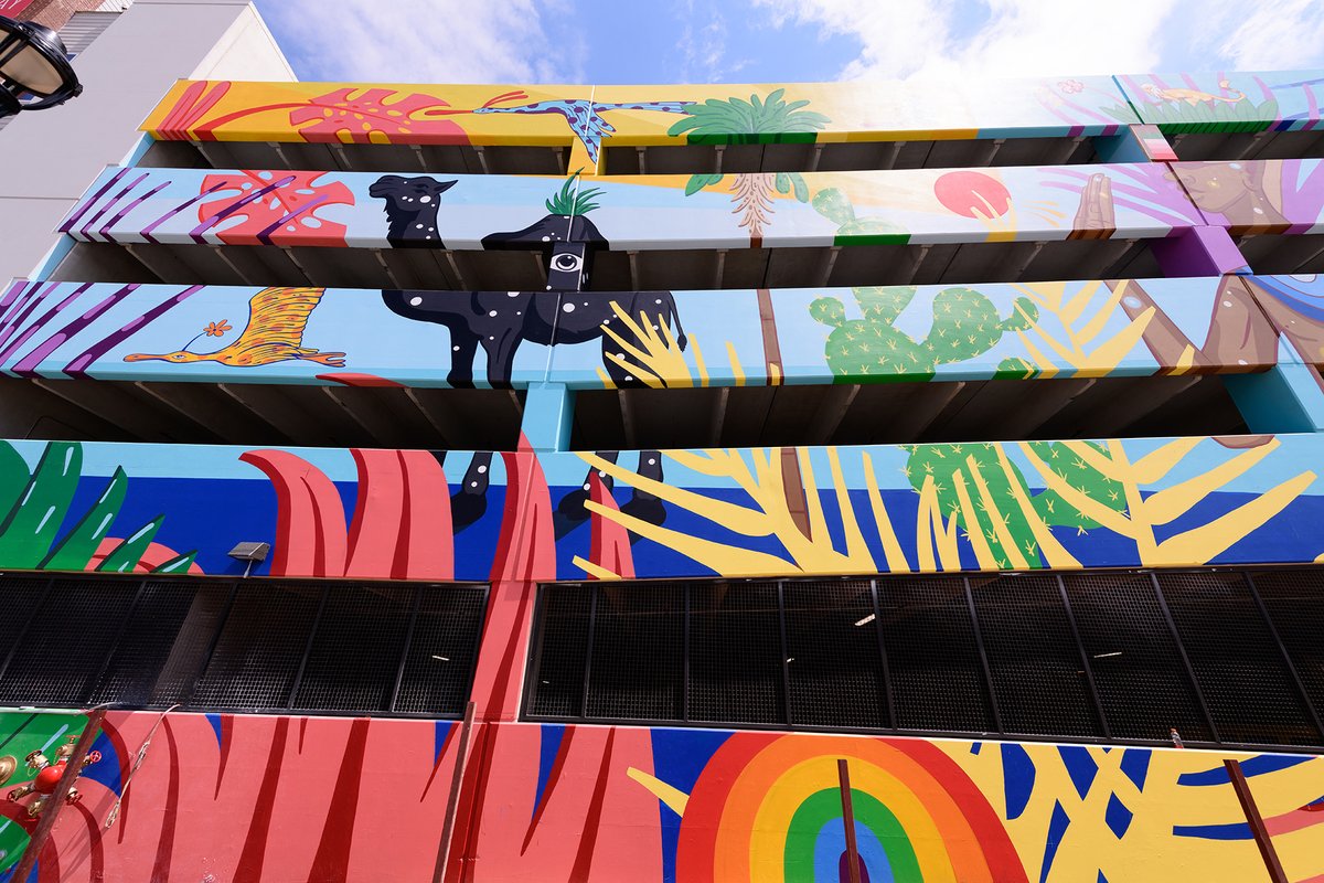 CRG_Real_Estate's tweet photo. CRG partnered with @nearsouthside to select and commission a mural from North Texas artist Eric ‘Drigo’ Rodriguez at our Broadway Chapter multifamily development in Fort Worth.
Read more: https://t.co/bAdvVAMBS2
#DevelopedByCRG #CRE #CommunityArt #RealEstate https://t.co/nJI9VAcqdG