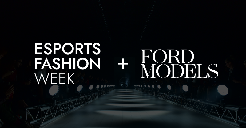 EFWeek's tweet photo. FORD MODELS JOINS ESPORTS FASHION WEEK