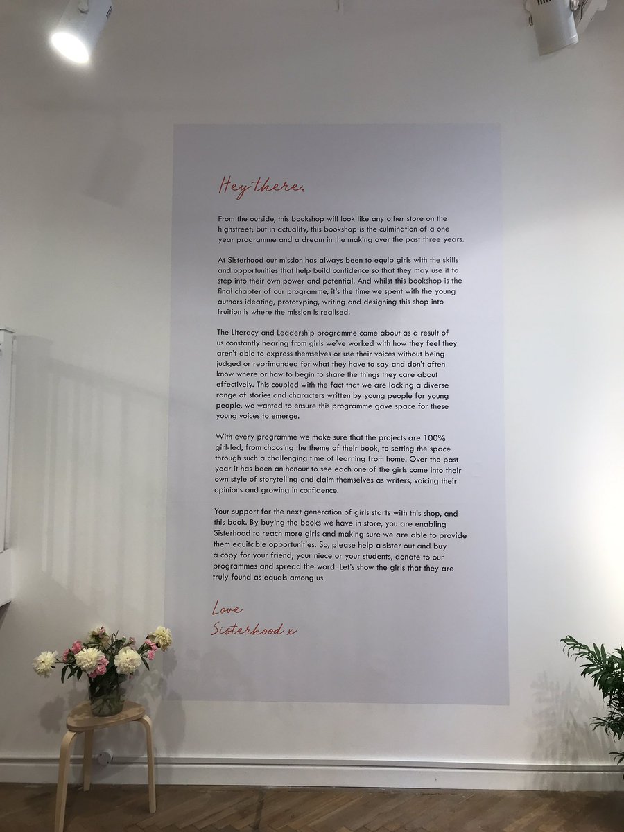 Tessy Britton (@tessybritton) on Twitter photo Congratulations to <a href="/RachitaSaraogi1/">Rachita Saraogi</a> & team for your beautiful pop up in Covent Garden - Such a tribute to the stories of the girls - love every detail of the thought and design for Sisterhood! Thank you for letting me visit! Congratulations to <a href="/RachitaSaraogi1/">Rachita Saraogi</a> & team for your beautiful pop up in Covent Garden - Such a tribute to the stories of the girls - love every detail of the thought and design for Sisterhood! Thank you for letting me visit!