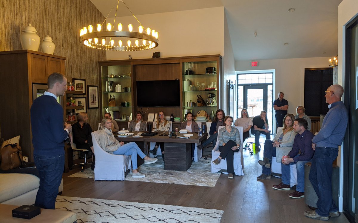 We really enjoyed visiting our good friends @AlderandTweed Big Sky the other week, bringing along our partners from @ketralighting & @Lutron for a lunch 'n learn. We're also excited to be part of the @CEDIA Outreach Instructor (COI) program Now. Read more: savinc.net/events/ceu