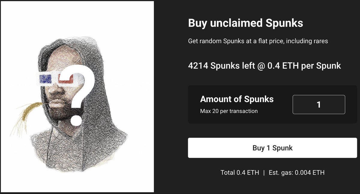 One last Giveaway because it's THE DAY! Sale opened up less than 2 hours ago and Images to Burners will be revealed in 15 minutes!

Buy your SPUNKS here: nftkey.app/spunks/

RT, LIKE, FOLLOW for a chance to win a Spunk on July 4th, '21 at noon EST US. #NFTCommunity #Etheruem