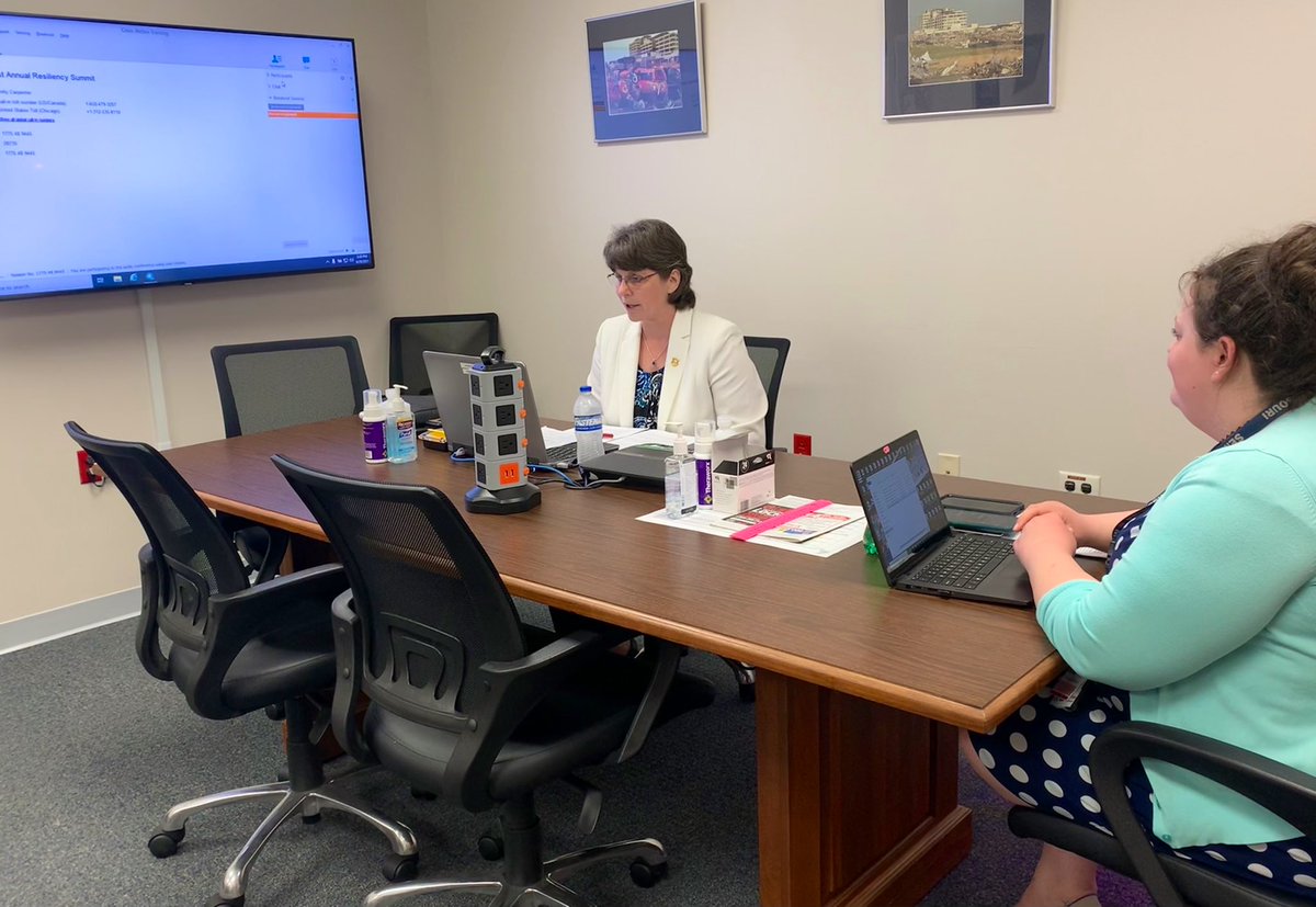 MoSEMA_'s tweet photo. DPS Director Sandy Karsten provided closing comments today for the 1st-ever virtual Resiliency Summit. Disasters can impact every sector of a community &amp; each individual differently. Proud to work together alongside our partners to make Missouri more resilient! #MOResiliency2021 https://t.co/dAfpxCZjXw