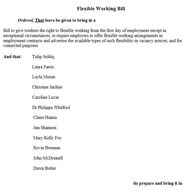 TulipSiddiq's tweet image. Proud to be presenting my Flexible Working Bill in Parliament tomorrow with cross-party support.

As we emerge from the pandemic, let&apos;s give all workers the right to flexible working wherever possible and ensure that flexibility is included in job adverts.

#FlexForAll